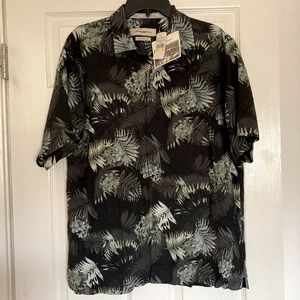 Tommy Bahama Silk Shirt Garden of Hope and Courage